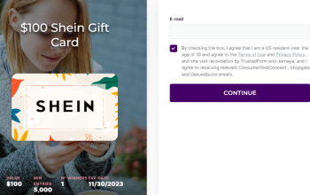 Enter for Your $100 Shein Gift Card!